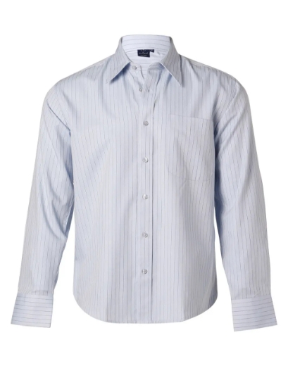 Picture of Winning Spirit, Mens Stripe Shirt, long sleeve